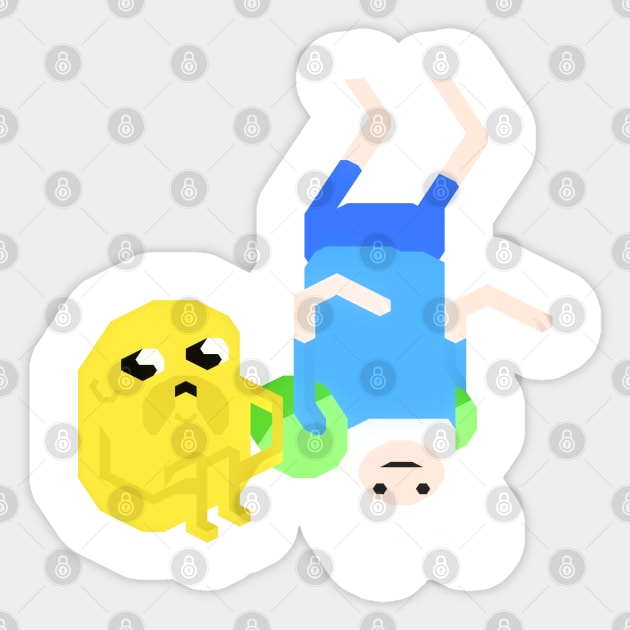 Finn & Jake - Adventure Time Sticker by zody